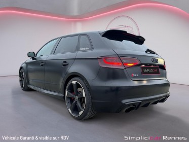 Audi rs3 sportback 2.5 tfsi 367 quattro s tronic 7 francaise - full option - reprise possible - occasion simplicicar rennes...
