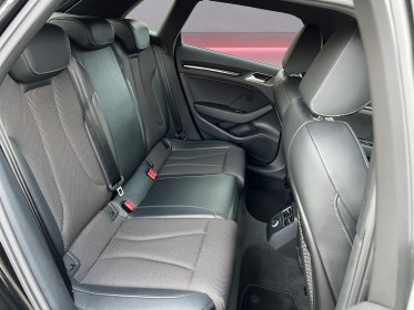 Audi a3 sportback tfsi 150 s tronic 7 s line/full black/carplay/siÈges chauf/matrix led/cam recul/pack carbone occasion...