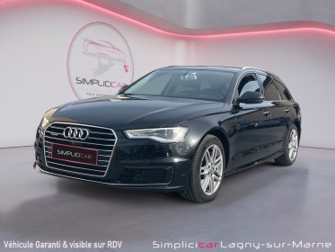 Audi a6 avant v6 3.0 tdi 272 s tronic 7 quattro ambition luxe occasion simplicicar lagny  simplicicar simplicibike france