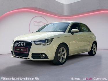 Audi a1 sportback 1.4 tfsi 122 ambition luxe occasion cannes (06) simplicicar simplicibike france