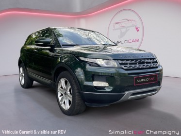Land rover range rover  evoque td4 150 2.2 6v dpf 4wd 150 cv - cuir - toit panoramique occasion champigny-sur-marne (94)...