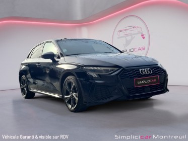 Audi a3 sportback 35 tfsi mild hybrid 150 s tronic 7 s line / garantie 12 mois occasion montreuil (porte de vincennes)(75)...