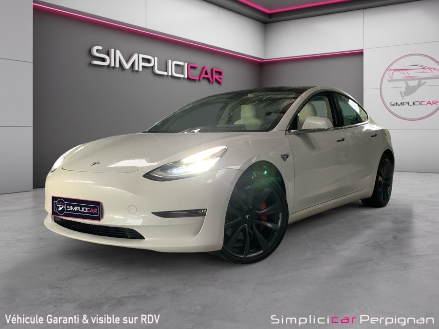 TESLA d'occasion MODEL 3 DUAL MOTOR AWD PERFORMANCE de 2020 Perpignan