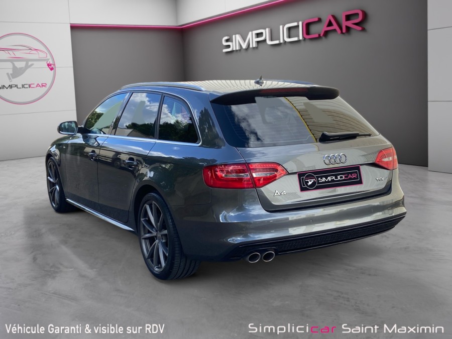 AUDI d'occasion A4 B8 AVANT AVANT 2.0 TDI S LINE QUATTRO de 2015