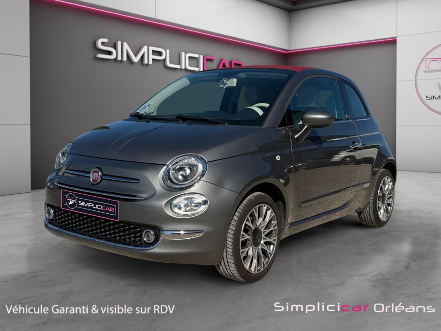 FIAT d'occasion 500 C 1.2 8V 69 LOUNGE de 2018 Orleans (45)﻿