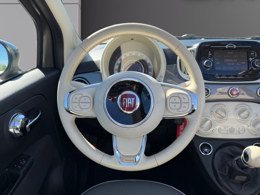 FIAT d'occasion 500 C 1.2 8V 69 LOUNGE de 2018 Orleans (45)﻿