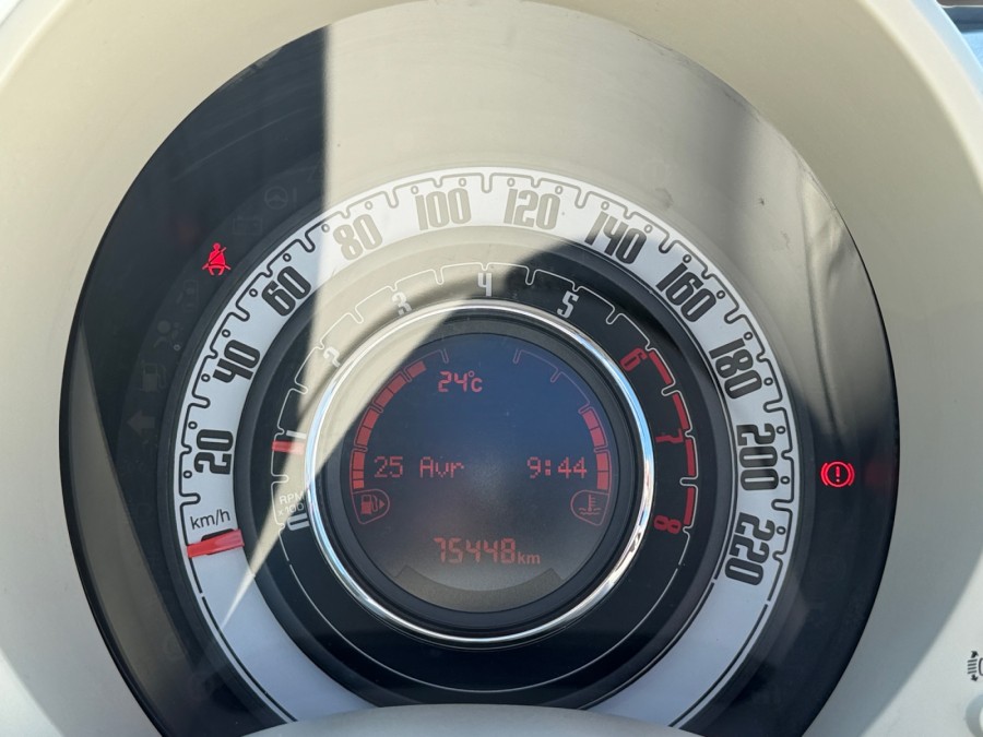 FIAT d'occasion 500 C 1.2 8V 69 LOUNGE de 2018 Orleans (45)﻿