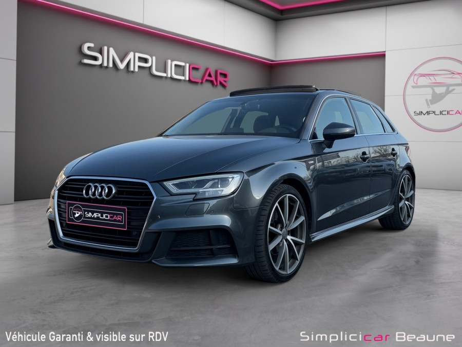 AUDI d'occasion A3 2.0 TDI 150 S TRONIC de 2018 Beaune (21)﻿