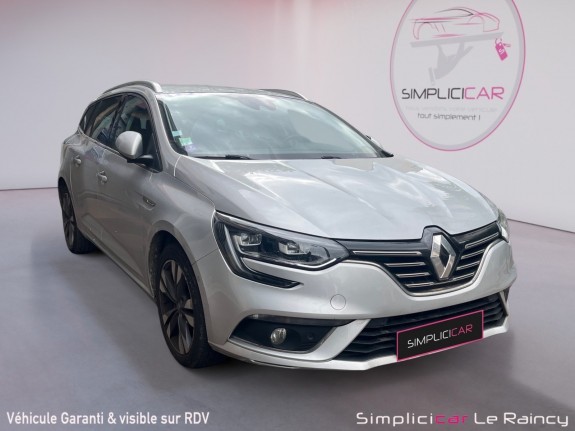 Renault megane iv estate tce 140 edc fap intens occasion le raincy (93) simplicicar simplicibike france