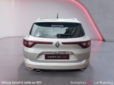 Renault megane iv estate tce 140 edc fap intens occasion le raincy (93) simplicicar simplicibike france