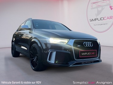 Audi rs q3 rsq3 2.5 tfs iquattro s tronic 7 340 ch occasion avignon (84) simplicicar simplicibike france