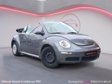 Volkswagen new beetle cabriolet 1.4i 75 ch fancy - entretien volkswagen - garantie 12 mois occasion montreuil (porte de...
