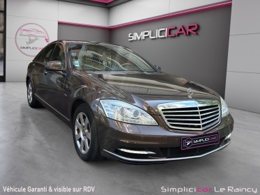 Mercedes classe s 350 cdi l blueefficiency 4-matic a occasion le raincy (93) simplicicar simplicibike france