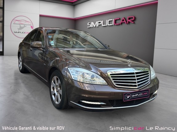 Mercedes classe s 350 cdi l blueefficiency 4-matic a occasion le raincy (93) simplicicar simplicibike france