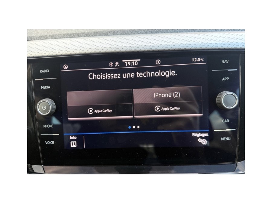 VOLKSWAGEN d'occasion T-CROSS 1.0 TSI 110 LOUNGE BUSINESS DSG de 2021