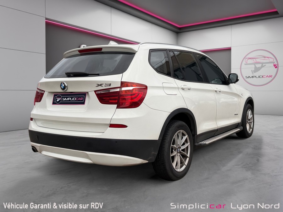 BMW d'occasion X3 20D XDRIVE BUSINESS BA de 2012 Lyon Nord (69)﻿