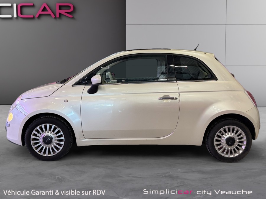 FIAT d'occasion 500 1.2 8V 69 LOUNGE de 2011 Andrezieux (42)﻿