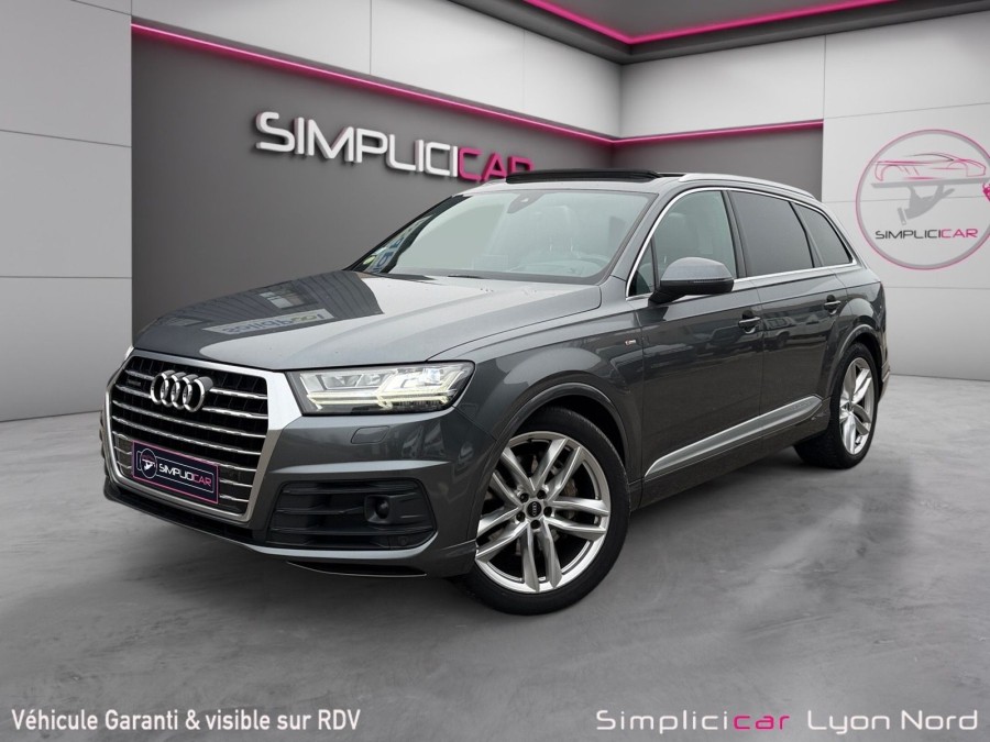 AUDI d'occasion Q7 3.0 V6 TDI 272 S-LINE 7PL de 2016 Nord Isère (38)﻿