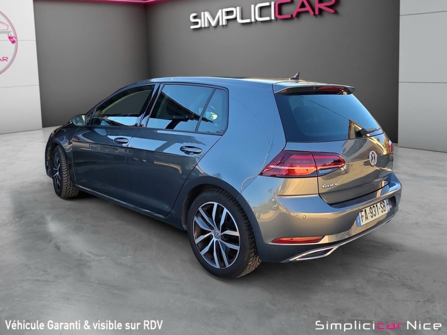 VOLKSWAGEN d'occasion GOLF 2.0 TDI 150 CARAT DSG de 2018 Nice (06)﻿