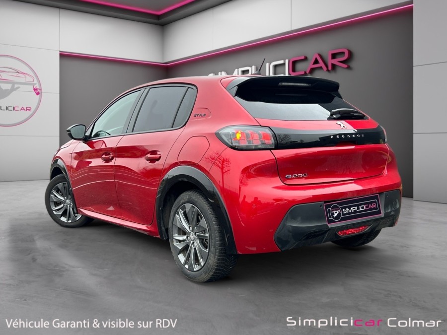 PEUGEOT d'occasion 208 ELECTRIQUE 156 STYLE de 2022 Colmar (68)﻿