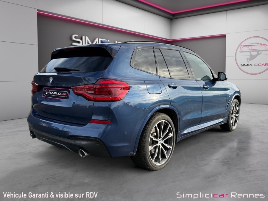 BMW d'occasion X3 20D XDM-SPORT BVA8 de 2019 Rennes (35)﻿