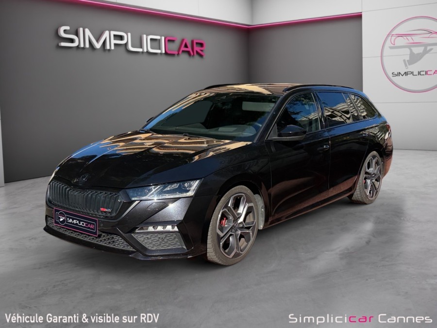 SKODA d'occasion OCTAVIA COMBI 2.0 TDI 200 RS DSG de 2021 Cannes (06)﻿