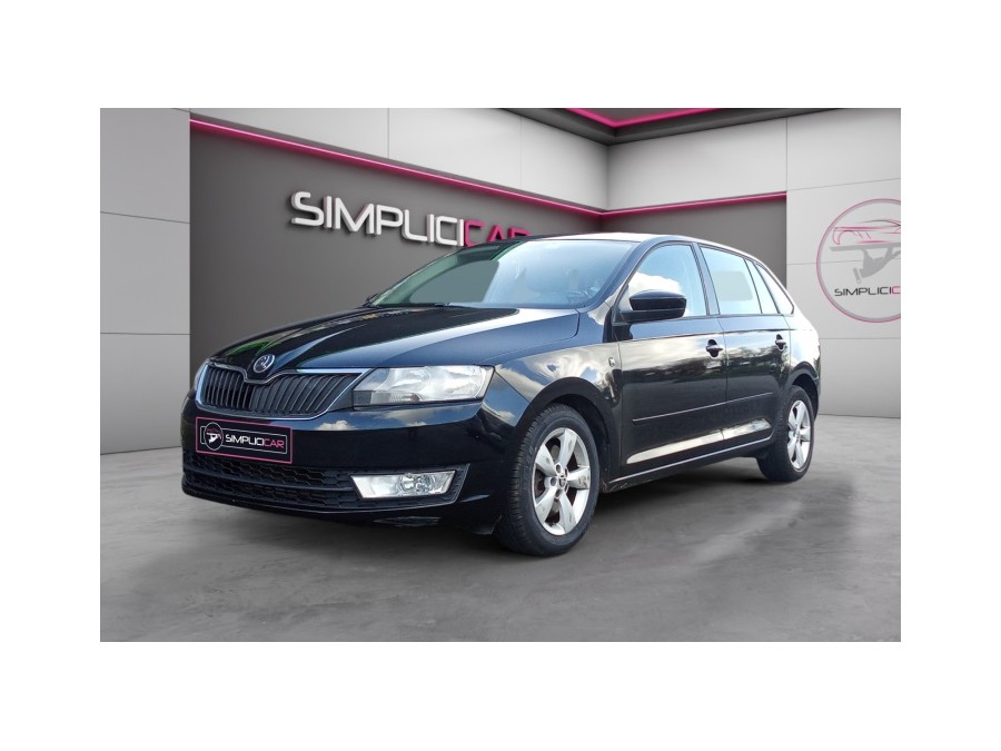 SKODA d'occasion RAPID SPACEBACK 1.4 TDI 90 CLEVER DSG de 2014 Brest