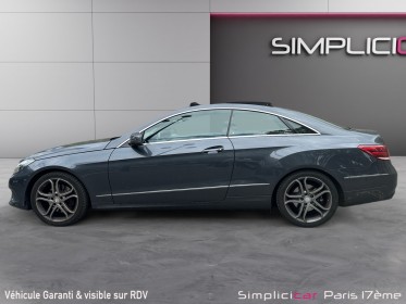 Mercedes classe e coupe 200 executive a garantie 12 mois occasion paris 17ème (75)(porte maillot) simplicicar simplicibike...