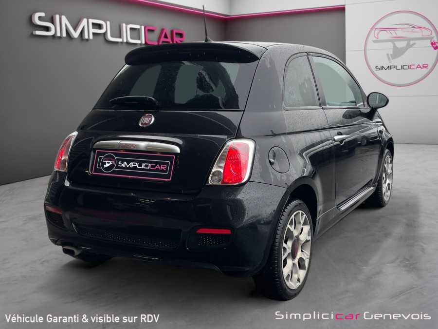 FIAT d'occasion 500 1.2 8V 69 S de 2014 Genevois (74)﻿