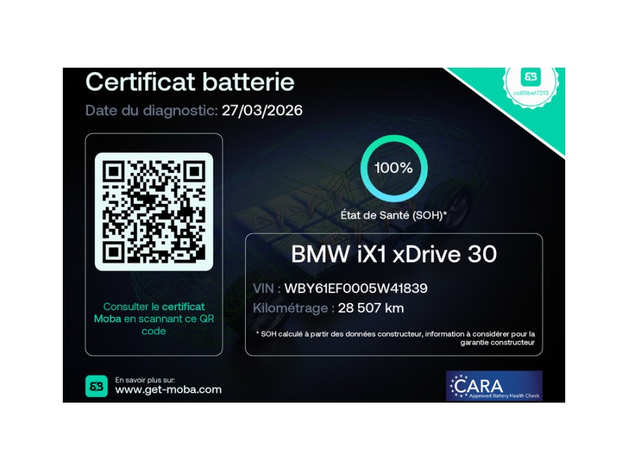 BMW d'occasion X1 iX1 xDrive 30 de 2023 Lyon Ouest (69)﻿