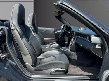 Porsche 911 carrera cabriolet 997 cabriolet 3.8i s tiptronic s a, 26cv, becquet arrière occasion simplicicar rennes...