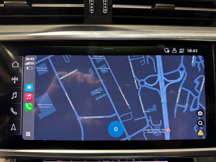 AUDI d'occasion A7 55 TFSIE de 2020 Narbonne (11)﻿