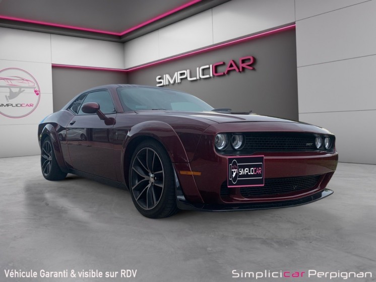 Dodge challenger 5.7 v8 rt widebody shaker - super track pack - immatriculation franÇaise - garantie 12 mois occasion... Dodge challenger 5.7 v8 rt widebody shaker - super track pack - immatriculation franÇaise - garantie 12 mois occasion...