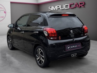 Peugeot 108 vti 72ch bmp5 roland garros top! toit ouvrant/garantie 12 mois occasion paris 17ème (75)(porte maillot)...