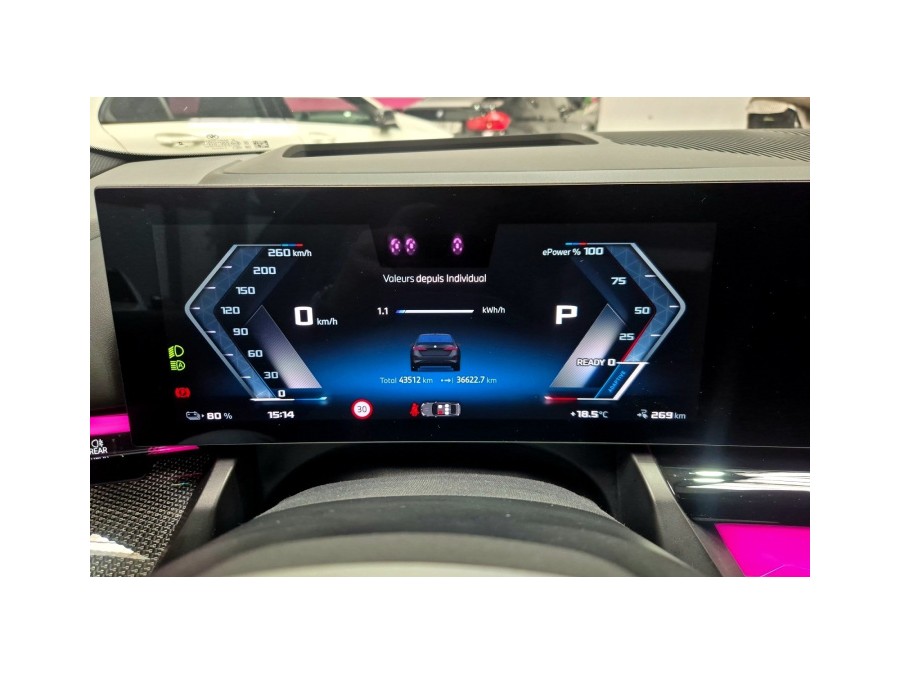 BMW d'occasion SERIE 5 I5 M60 XDRIVE 601 de 2023 Lyon Ouest (69)﻿