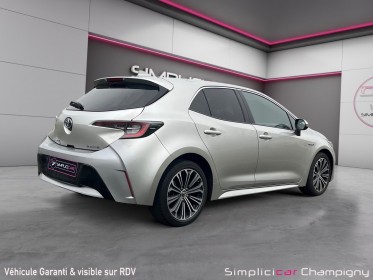 Toyota corolla hybride 122h design - caméra de recul - entretien toyota occasion champigny-sur-marne (94) simplicicar...