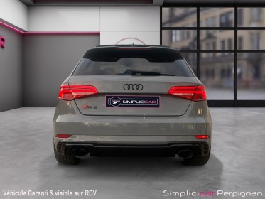 Audi rs3 sportback 2.5 tfsi 400 ch s tronic quattro garantie 12 mois carplay/toit ouvrant/gps/caméra/bang  olufsen sound......