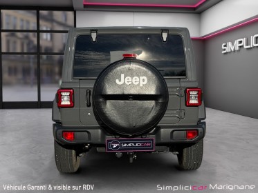 Jeep wrangler unlimited 2.2 l multijet adblue 200 ch 4x4 bva8 sahara suivi jeep/attelage/carplay/garantie 12 mois occasion...