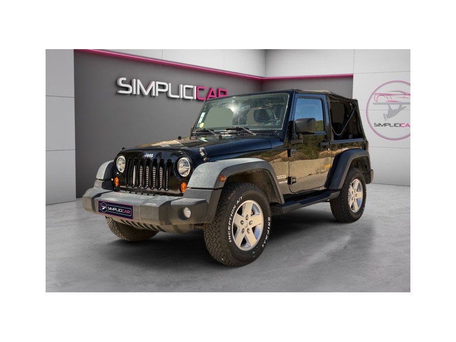 JEEP d'occasion WRANGLER 2.8 CRD 200 SPORT de 2011 La Ciotat (13)﻿