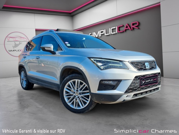 Seat ateca suv 4×4 1.5 tsi 150 ch act start/stop boite auto 4 drive xcellence toit ouvrant garantie 12 mois occasion... Seat ateca suv 4×4 1.5 tsi 150 ch act start/stop boite auto 4 drive xcellence toit ouvrant garantie 12 mois occasion...