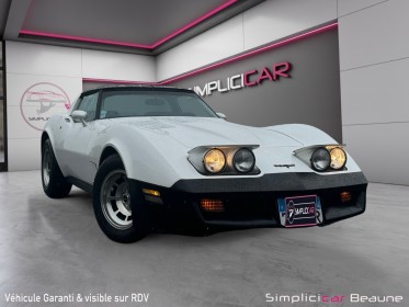 Chevrolet corvette c3 5.7 v8 l81 occasion simplicibike beaune simplicicar simplicibike france