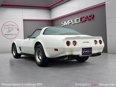 Chevrolet corvette c3 5.7 v8 l81 occasion simplicibike beaune simplicicar simplicibike france