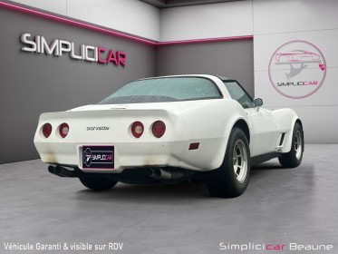 Chevrolet corvette c3 5.7 v8 l81 occasion simplicibike beaune simplicicar simplicibike france