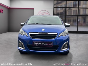 Peugeot 108 allure 1.0 vti 72ch - faible km - moteur a chaine - occasion simplicicar compiegne simplicicar simplicibike france