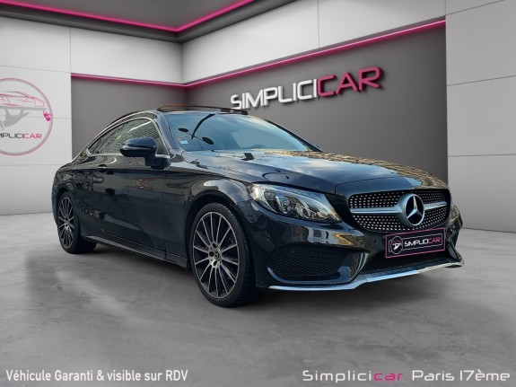 Mercedes classe c coupe 220 d 9g-tronic sportline entretien complet mercedes avec garantie constructeur et prochain...