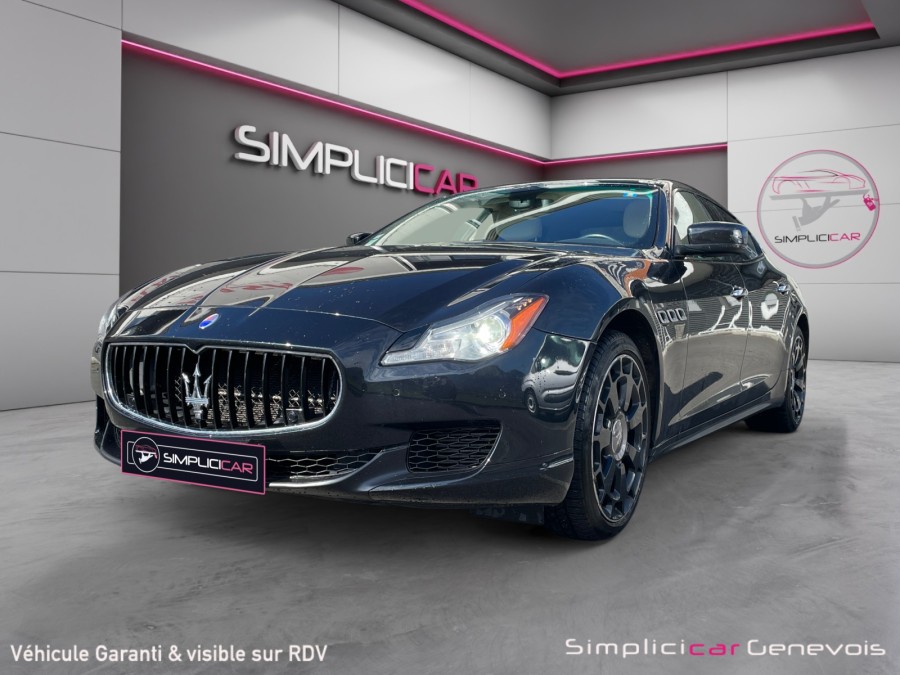 MASERATI d'occasion QUATTROPORTE 3.8 V8 530 GTS de 2013 Genevois (74)﻿