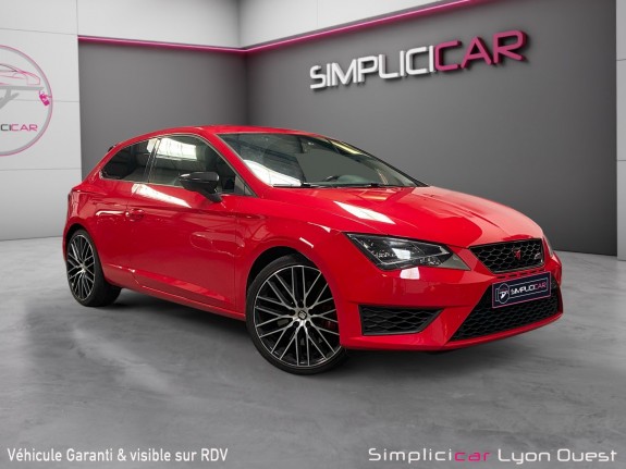 Seat leon sc 2.0 tsi 290 cupra - garantie 12 mois occasion simplicicar lyon ouest simplicicar simplicibike france
