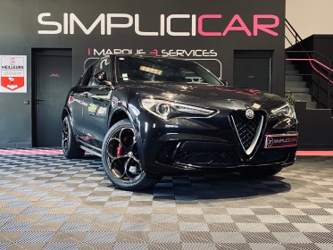 Alfa romeo stelvio 2.9 v6 510ch at8 quadrifoglio - garantie 12 mois- occasion  simplicicar aix les bains simplicicar...