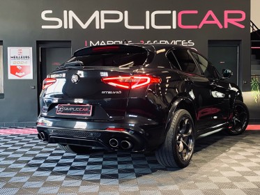 Alfa romeo stelvio 2.9 v6 510ch at8 quadrifoglio - garantie 12 mois- occasion  simplicicar aix les bains simplicicar...