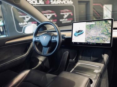 Tesla model y long-range  dual motor awd occasion  simplicicar aix les bains simplicicar simplicibike france
